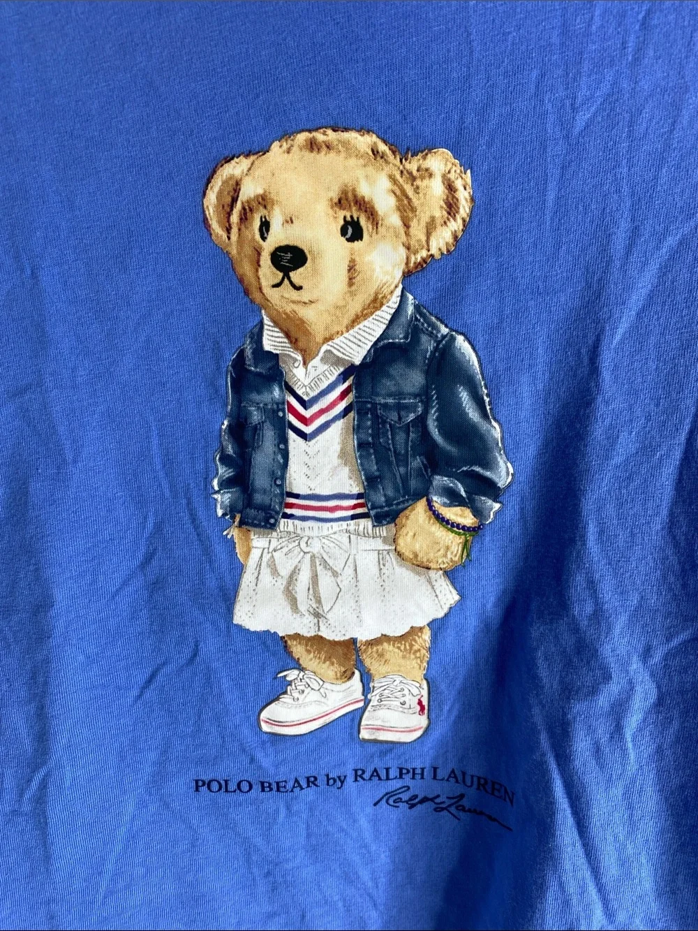 Ralph Lauren Polo Bear Graphic Tee Shirt